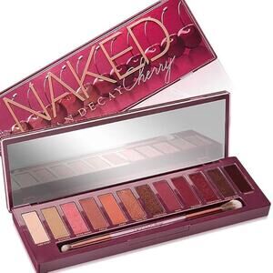 Naked Cherry Eyeshadow Palette 12 Color Full Size Matte Shimmer Makeup